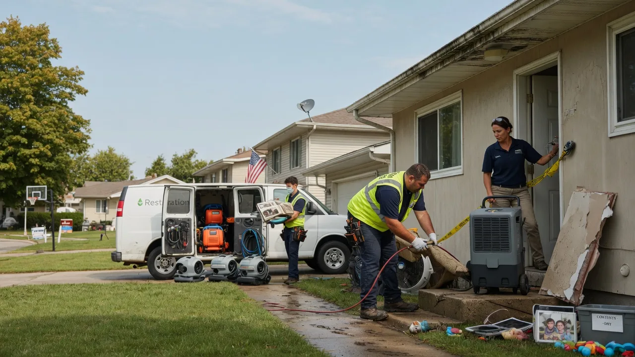 Water Damage Restoration in Denton, TX near me